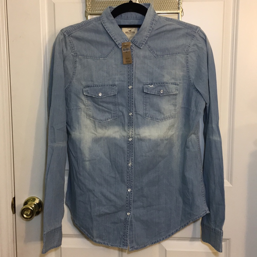 Hollister Denim Button Down